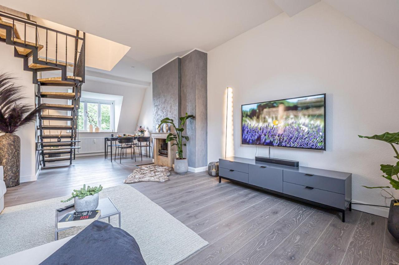 Fewo1846 - Moewensicht - Luxurioese Maisonettewohnung Mit 2 Schlafzimmern Und Hafenblick フレンスブルク エクステリア 写真