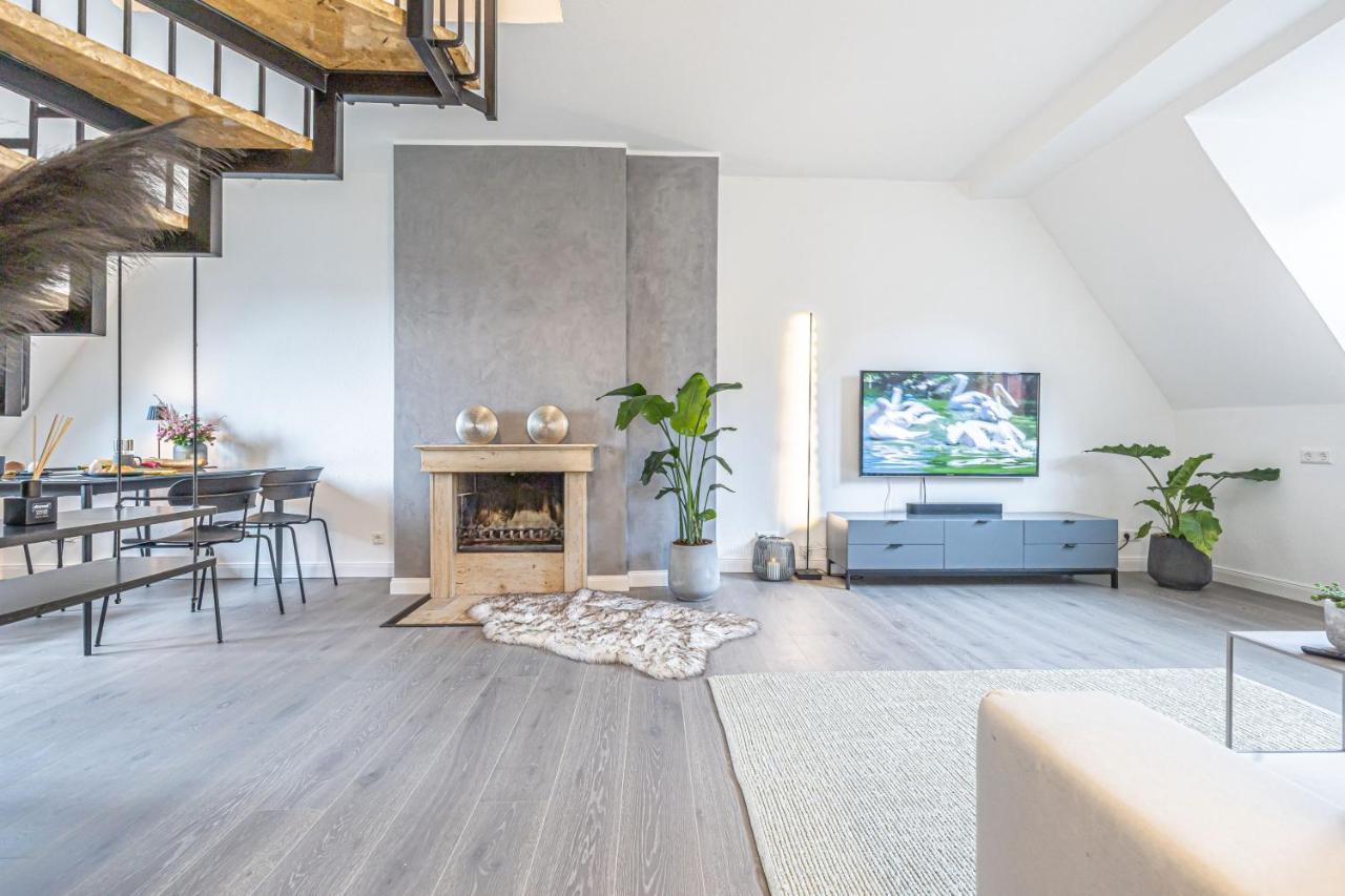 Fewo1846 - Moewensicht - Luxurioese Maisonettewohnung Mit 2 Schlafzimmern Und Hafenblick フレンスブルク エクステリア 写真